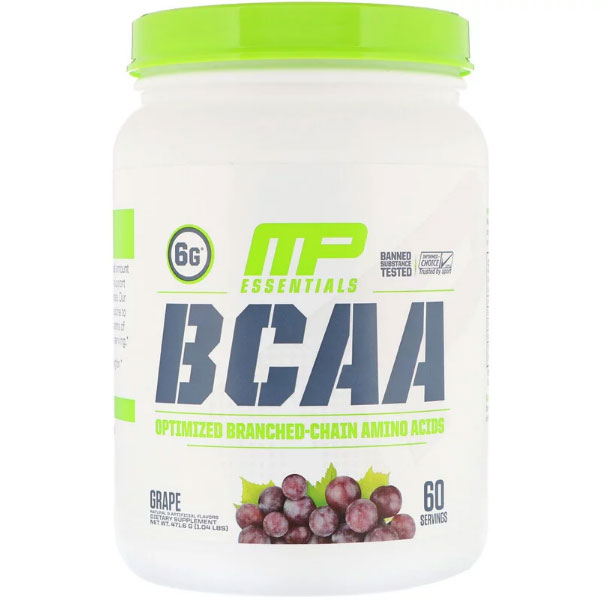 MusclePharm, BCAA Essentials, Grape, 1.04 lb (471.6 g)