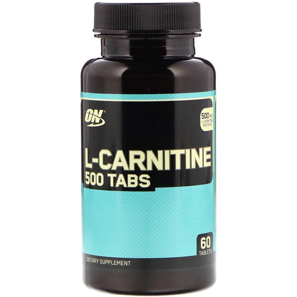 Optimum Nutrition, L-カルニチン、 500 mg、タブレット 60 錠